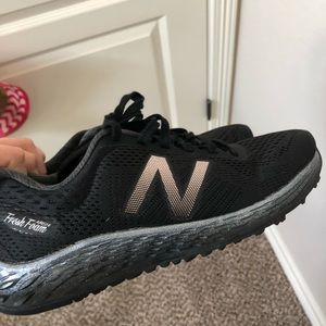 All Black New Balance Shoes